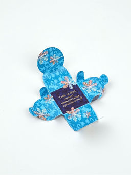 Свечи чайные, новогодний набор 4 шт., 4 см