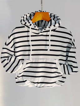 Худи в полоску 22-7701 полоска - Mini maxi фото 2