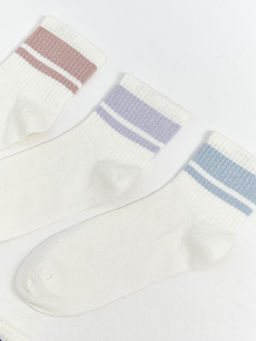 ?izgili Kad?n Soket ?orap 5li