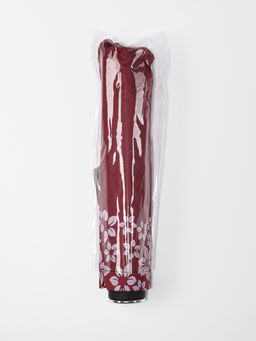 Зонт механический Цветочный край, 10 спиц, 4 сложения, R=51/60 см, d=102 см, МИКС