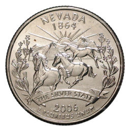 25 центов (1/4 доллара) 2006 года Р США Штаты и территории  Невада