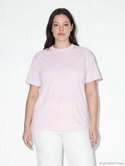 Bisiklet Yaka Kad?n Ti??rt