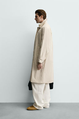 GABARDINA REGULAR FIT / Beige - Zara фото 4