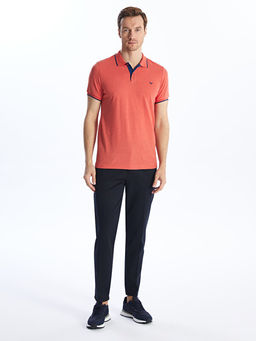 Polo Yaka K?sa Kollu Pike Erkek Ti??rt