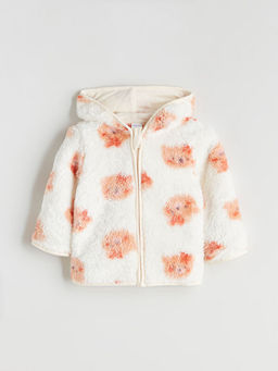 Kap??onlu Pel?? K?z Bebek H?rka ve Pantolon 2li