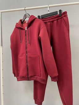 Костюм мужской утепленный ПРЕМИУМ качество, С НАЧЕСОМ футер 3х нитка - Knitka фото 4