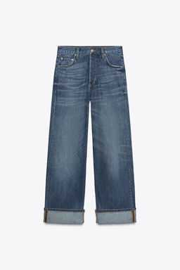 ZW COLLECTION BAGGY LOW-RISE JEANS - Zara фото 7