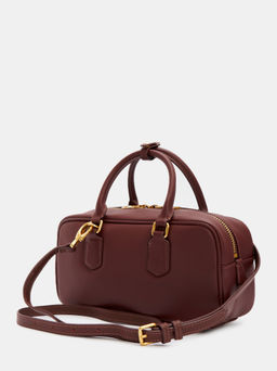 Женская сумка с ручками TENDANCE Артикул 4533836, бордовый  фото 3