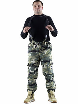 Утепленный демисезонный костюм Forest trail Nappa для активного отдыха (горка на флисе) - Rax фото 10