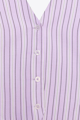 STRIPED WAISTCOAT TOP - Zara фото 14