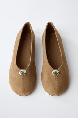 BAILARINA APLIQUE / Marr?n - Zara фото 4