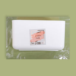 Органайзер для хранения салфеток BAMBOO, 17×13×9.5 см, белый, коричневый