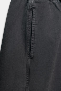 PANTAL?N CINTURA EL?STICA / Gris antracita - Zara фото 10