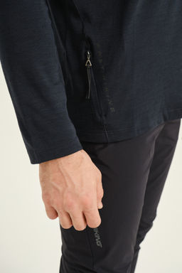 Лонгслив GUANJUN FAST HIKING Черный - Anta фото 6