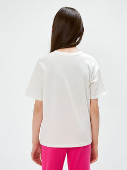 ACOOLA / Футболка детская для девочек Porto белый  фото 4