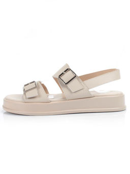 08-PEAQ196-2 LT. BEIGE Босоножки женские (натуральная кожа) - Фабричный китай фото 3