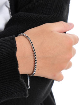 Браслет PW0686 белый/серебро - Mini maxi фото 5