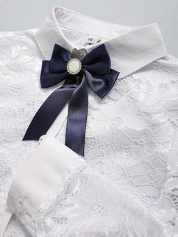 Блузка для девочки длинный рукав Соль&Перец