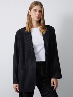 ?izgili Kad?n Blazer Ceket