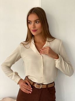 Блуза с английским воротником - Martichelli фото 4