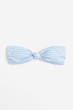 Top de bikini bandeau con relleno
