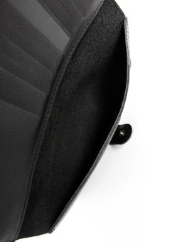 LACCOMA портмоне X165-60ND-черный натуральная кожа  фото 5