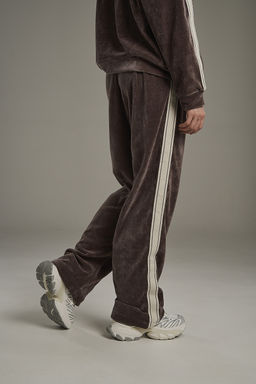 Брюки трикотажные Коричневый ICONIC Knit Track Pants - Anta фото 8