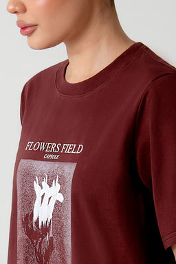 Арт. 3-1143 Футболка женская 42-50 (5 шт) Цвет:шоколад - Калинка фото 14