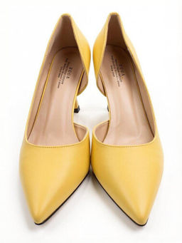 06-HDP1169-32 YELLOW Туфли женские (натуральная кожа)