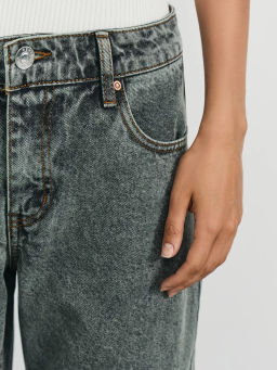 Джинсы прямого фита с подворотами ZR2510092322-107 / Zarina