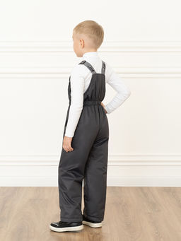 Полукомбинезон детский серый 60-013 (146, 72)