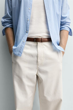 CINTUR?N PIEL VESTIR / Cuero