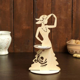 Цена за 2 шт. Салфетница Дама в шляпе, 24130,3 см - Simaland фото 2