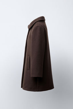 LONG WOOL AND CASHMERE COAT - Zara фото 3