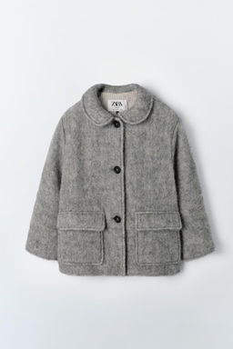 WOOL AND ALPACA BLEND COAT- LIMITED EDITION - Zara фото 3