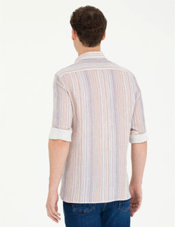 Lacivert Regular Fit Uzun Kollu G_mlek - Pierre cardin фото 5