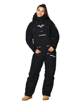 Комбинезон BB-0209 Черный - Snow headquarter фото 2