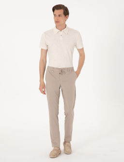 Bej Ex. Slim Fit Kuma_ Pantolon - Pierre cardin фото 3