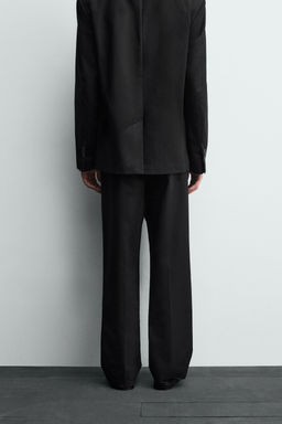LIMITED EDITION PLEATED SUIT TROUSERS - Zara фото 3