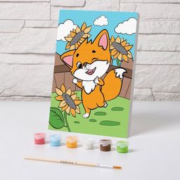 Картина по номерам Лисёнок 2115 см - Школа талантов фото 2