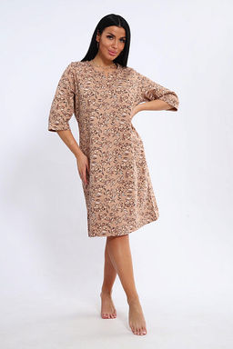 Сорочка теплая, футер с начесом (01035) - Плиона фото 100