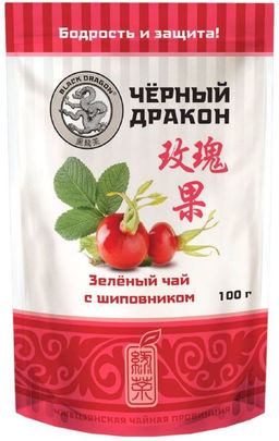 Черный Дракон зел. Шиповником 100гр