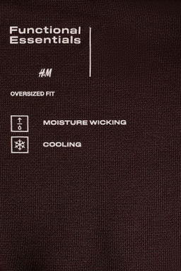 Camiseta Cooling Oversized Fit - H&m фото 8