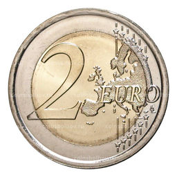 Монета 2 евро 2016 года 25 лет Словенской республике