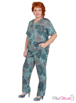 Туника Модель №1206 размеры 44-84 - Plusmoda фото 4