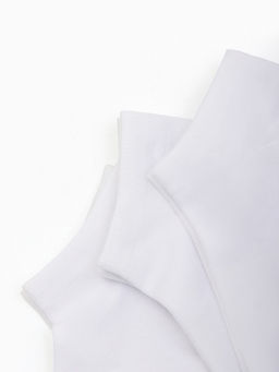 Носки мужские спортивные укороченные, набор 3 пары Resport, размер 42-45, белые