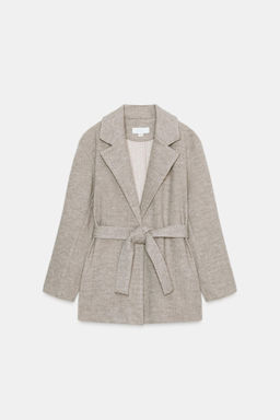 SOFT BLAZER WITH BELT