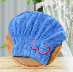 Шапочка для косметических процедур и сушки волос из микрофибры