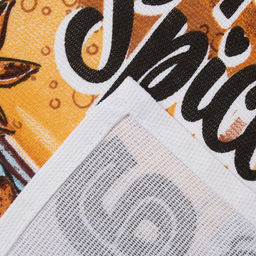 Полотенце кухонное Доляна Латте 35х60 см, 100% хлопок, 160г/м2  фото 4