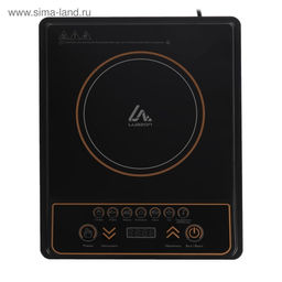 Плитка электрическая Luazon LIP-001, индукционная, 1 конфорка, 2100 Вт, чёрная - Luazon home фото 7